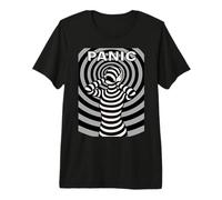 Hypnotic Waves Graphic Premium T-Shirt