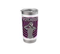 Hypnotic Waves Graphic Stainless Steel Insulated Tumbler