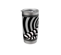Hypnotic Waves Graphic Stainless Steel Insulated Tumbler