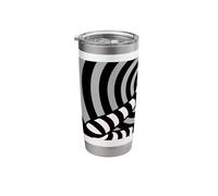 Hypnotic Waves Graphic Stainless Steel Insulated Tumbler