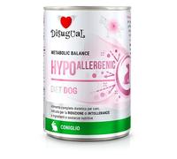 Hypoallergenic Dog Diet Deterrent | Special Nutritional Needs | Various Flavors | 6x400Gr | (6x400Gr, Rabbit)