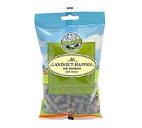 Hypoallergenic Dog Treats with insect protein - Soft Snack for Dogs Landgut-Happen by Bellfor Dog Food - 200g. Tasty, and Healthy Training Snacks for Dogs. Ideal for All Breeds.