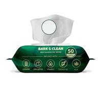 Hypoallergenic Dog Wipes, 50 Wipes, Cleaning and Odour-Controlling Grooming for Paws, Body, and Butt, Perfect for Puppy and Adult Dogs Dog Wipes for Cleaning and Deodorizing, 21 cm x 23