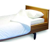 Hypoallergenic, Economy Full Waterproof Bed Set, Including a zipped duvet protector, mattress protector and 2 Zipped Pillow protectors. (Single bed)