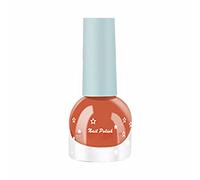 Hypoallergenic Nail Polish Waterborne Transparent Nail Polish Nude Color Tear Pull No Bake Tasteless Nail Polish Practice Lasting Polish 6ml Clear Gel Top Coat for Acrylic Nails