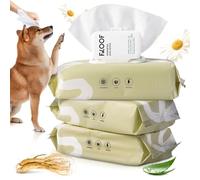 Hypoallergenic Renewing Dog Wipes - Grooming Natural Fresh Aloe Wipes for Paws, Face, Skin, Eyes, Ears, Butt - Perfect for Puppy & Adult Dogs - Vet Dermatologist Formulated - Extra Thick (216 Count)