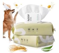 Hypoallergenic Renewing Dog Wipes - Grooming Natural Fresh Aloe Wipes for Paws, Face, Skin, Eyes, Ears, Butt - Perfect for Puppy & Adult Dogs - Vet Dermatologist Formulated - Extra Thick (144 Count)