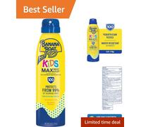 Hypoallergenic Sunscreen Spray SPF 110 for Kids - 6oz Water-Resistant Protection