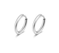 Hypoallergenic Surgical Steel Earrings Sets for Sensitive Ears Lightweight Small Huggie Hoop Earrings 20G Stainless Steel Opal Ball Pearl CZ Flat Back Earrings for Women Men Trendy Cartilage Earrings