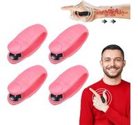 Hypoglycemic Acupoint Clip,Acuplus Sugar Control LI4 Acupressure Point Clip,Hand Acupoint Clip,Hand Pressure Acupoint Clip,Acuplus Clip to Effective Relief Tension Anxiety (Pink*4)