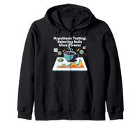 hypothesis testing:Rejecting nulls since forever, statistics Zip Hoodie