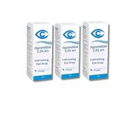Hypre Mellose Eye Drops 0.3% - 10ml | 3 Pack for Dry Eyes Relief and moisturising Eye Drops - 10ml X 3