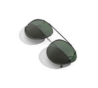 HYPREADER Sun clip suitable for our Aries glasses model, 100% UV protection, polarising and super light clip, Green, Green