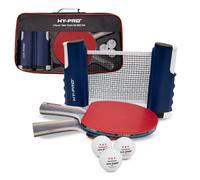 HyPro Table Tennis Set - 2 Person Portable Ping Pong Set with Retractable T