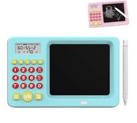 HYPYXUS 2-in-1 Math Learning Tablet - Handwriting Practice & Interactive Games, Learning Tablet & Drawing Board Electronic Math Games for Kids, Fun Educational Toy Gift for Boys & Girls (A#)