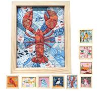 HYPYXUS DIY Fabric Art Kit, Creative Handmade Craft Project (#E-1pc)