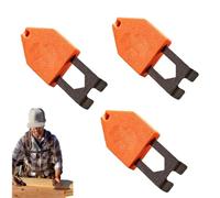 HYPYXUS Rope Anchor Hook, One-Handed Operation Carpentry Tools And Accessories, No Extra Tools Needed for Quick & Easy Marking, A Truly Unique End Hook, Quick Release Utility Hook (3 PCS)