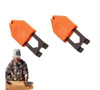 HYPYXUS Rope Anchor Hook, One-Handed Operation Carpentry Tools And Accessories, No Extra Tools Needed for Quick & Easy Marking, A Truly Unique End Hook, Quick Release Utility Hook (2 PCS)