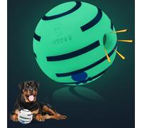 HYQ Glowing Small Dog Toys, Interactive Dog Toys Ball, Squeaky Dog Toys for Small Medium Large Dogs, Puppy Ball Dog Toys to Keep Them Busy (Glow Ball, 5.51 inch)