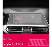 HYQHYX For BMW For G20 For G21 For G28 For Series 3 2020 2021 2022 Car Radio Gps Navigation Anti-scratch Interior Accessories TPU Protective Film Car Navigation Screen Protector(A)