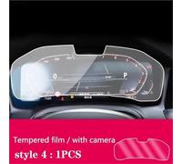 HYQHYX For BMW For G20 For G21 For Series 3 2020 2021 Car GPS Navigation Protective Film Tempered Glass Screen Protector Refit Anti-scratch Film Car Navigation Screen Protector(With camera)