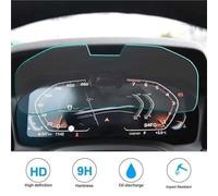 HYQHYX For BMW For G20 For G21 For Series 3 2020 2021 Car Radio GPS Navigation Protective Film Tempered Glass Screen Protector Anti-scratch Film Car Navigation Screen Protector(With camera)