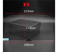 HYQHYX For Chevrolet For Cavalier 2016 2017 2018 2019 2020 For Trax For Tracker For Onix 2021 Car Navigation Screen Protector Film Car Accessories Car Navigation Screen Protector(B)