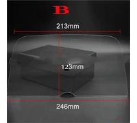 HYQHYX For Chevrolet For Onix For Mylink Novo Onix 2021 Car Radio Gps Navigation Anti-scratch Fitting Tempered Glass Screen Protector Car Navigation Screen Protector(B)