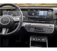 HYQHYX For Hyundai For Kona 2024 Car 12.3INCH GPS Navigation Center Touch And Dashboard PET Screen Protector Film Accessories Car Navigation Screen Protector