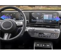 HYQHYX For Hyundai For Kona 2024 Car LCD 12.3INCH GPS Navigation And Dashboard Touch PET Screen Protective Film Accessories Car Navigation Screen Protector