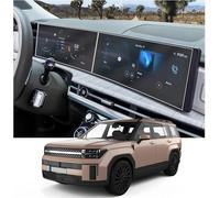 HYQHYX For Hyundai For Santa Fe 2024 12.3inch Gps Navigation And Dashboard Tempered Glass Screen Film Protector Car Navigation Screen Protector