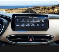HYQHYX For Hyundai For Santa For Fe 2021 2022 2023 10.25-inch Screen Protector Navigation GPS Screen Tempered Glass Protector Car Accessories Car Navigation Screen Protector