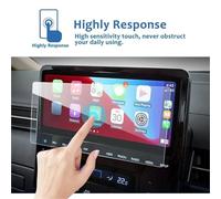 HYQHYX For Hyundai For Staria For Elite For Highlander 2021 2022 Car Infotainment GPS Navigation Screen Protector Tempered Glass Protective Film Car Navigation Screen Protector(10.25 inch)