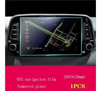 HYQHYX For Hyundai For Tucson 2019 8 Inch Car GPS Navigation Protective Film Tempered Glass Screen Protector Decoration Refit Anti-scratch Car Navigation Screen Protector(207X126mm 1PCS)