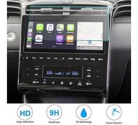 HYQHYX For Hyundai For Tucson For NX4 2021 2022 Car Infotainment GPS Navigation Tempered Glass Screen Steel Protective Film Car Navigation Screen Protector(10.25 inch)