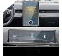 HYQHYX For Mustang For Mach-E 2021 15.5 Inch Car GPS Navigation Screen Tempered Glass Protector Film Auto Interior Sticker Accessories Car Navigation Screen Protector(GPS and dash board)