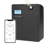 HYQNG 300 ML Smart Scent Air Machine for Home, Waterless Essential Oil Diffuser with Nebulizing Tech, Bluetooths & Wi-Fi Control, 2000 SQFT Coverage HVAC Scent Diffuser, for Home, Hotel, Spa black