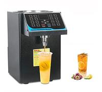 HYQNG 450W Automatic Fructose Dispenser,Fructose Powder Quantitative Machine 7.5L Bubble Tea Equipment Sugar Syrup Dispenser for Restaurants Snack Bar Coffee Shop, Bakery