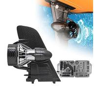 HYQNG Electric Motorized Fin Surfboard, 24V Thruster Electric Surfboard Fins Propeller Adjustable Speed, Equipped with Remote Control, Jet Powered Surfboard Kit, Stand Up Board Paddle Board Fin