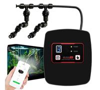 HYQNG Humidifiers Reptile Humidifier - Reptile Humidifiers Smart Misting System | Adjustable 360 Degrees Misting Nozzles, Rainfall Intelligent Terrarium Fogger System