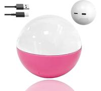 HYQNG Morpheorb 3D Crystal Ball, 2.7in Digital Video and Photo Player Ball, Crystal Globe Photo Gift, Uploadable Personalized Light-Up Sphere with Heartbeat pink