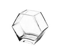 HYQOUKLR Aquarium Fish Tank Small Hexagonal Aquarium Tank Glass Transparent Desktop Small Fish Tank Tropical Fish Tank Ecological Tank Fish Bowl