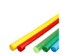 HYQOUKLR Nylon Rods Engineering Round Bar， POM Nylon Rods 0.5m Multicolor Dia.10-50mm 1pcs(RED,Dia.15mm)