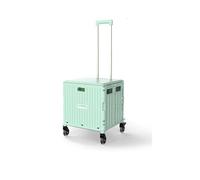 HYQOUKLR pet Luggage, Outdoor Portable Pet Trolley Case with Wheels, Collapsible Pet Luggage, Large Capacity Pet Trolley Case(Groen)