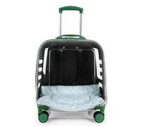 HYQOUKLR pet Luggage, Pet Trolley Case Out and About Portable Cat Bag Pet Luggage Breathable Cat Trolley is perfect for travelling/walking for Traveling Outdoor(3)