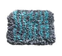 HYQOUKLR Snuffle Mat for Dogs, for Dogs Dogs Pet Leak Food Cat Dog Training Blanket(Blauw)