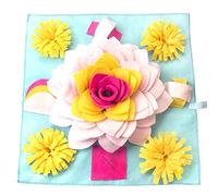 HYQOUKLR Snuffle Mat for Dogs, for Dogs Puppy Dog Cat Pet Sniffing Training Pad(A)