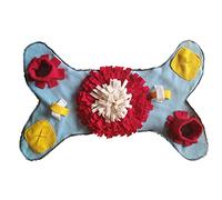 HYQOUKLR Snuffle Mat for Dogs, for Dogs Puppy Dog Cat Pet Sniffing Training Pad(D 65x40cm)