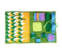 HYQOUKLR Snuffle Mat for Dogs, for Dogs Puppy Dog Cat Pet Sniffing Training Pad(G)