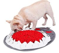 HYQOUKLR Snuffle Mat for Dogs, for Dogs Puppy Dog Cat Pet Sniffing Training Pad(Rood)